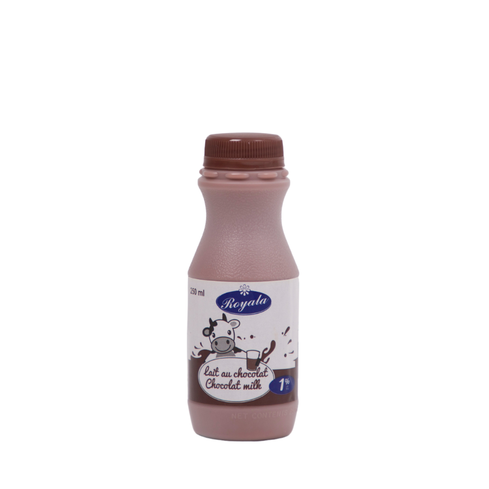 Lait au Chocolat 1% m.g. - Plastique - 250 mL