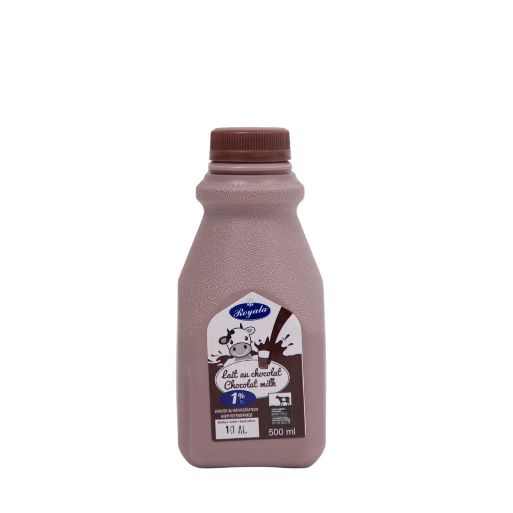 Lait au Chocolat 1% m.g. - Plastique - 500 mL