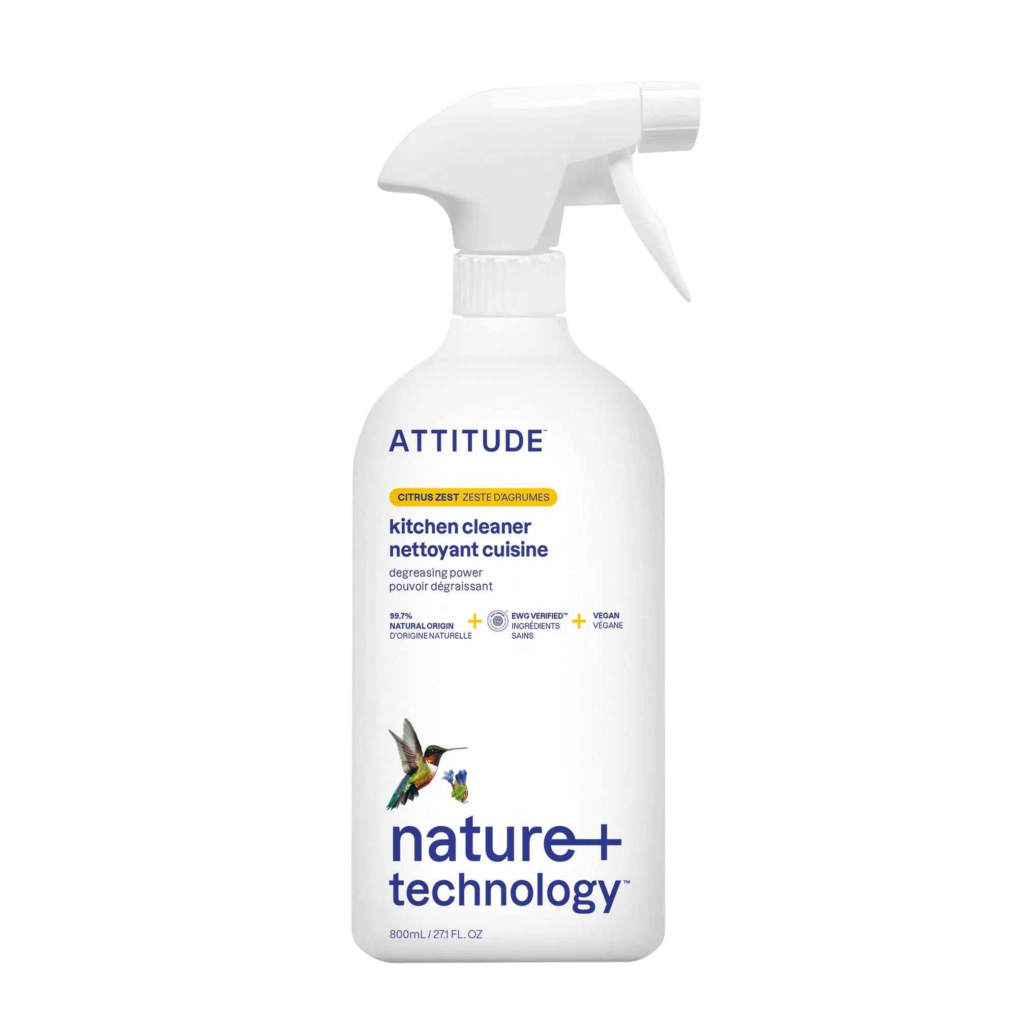 Nettoyant Cuisine - Zeste d'argumes - 800 mL