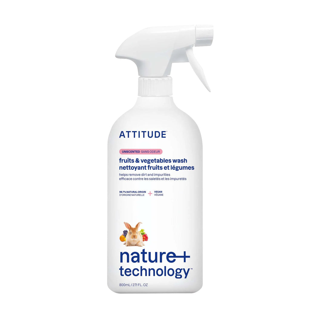 Nettoyant fruits et légumes - Sans odeur - 800 mL