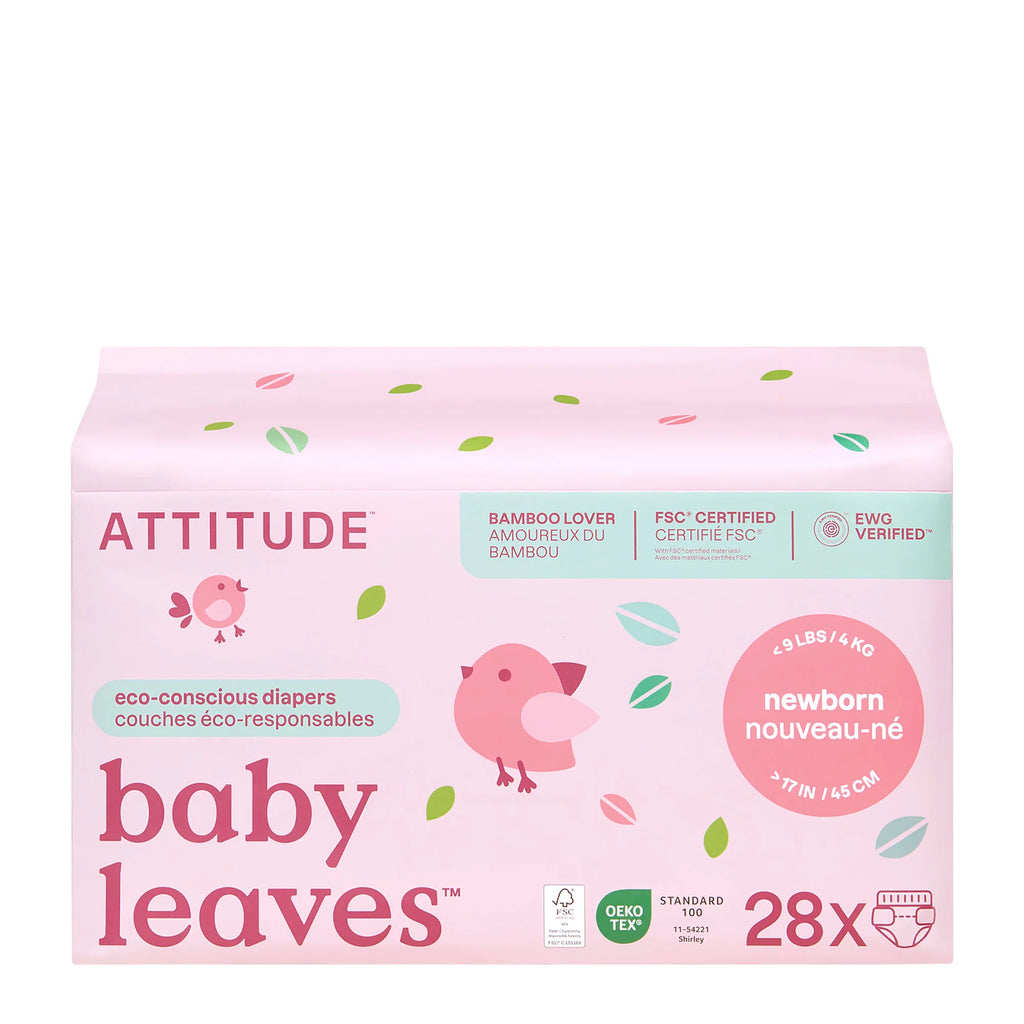 Couches Nouveau-né - Poids moins de 4 kg - 28 Couches