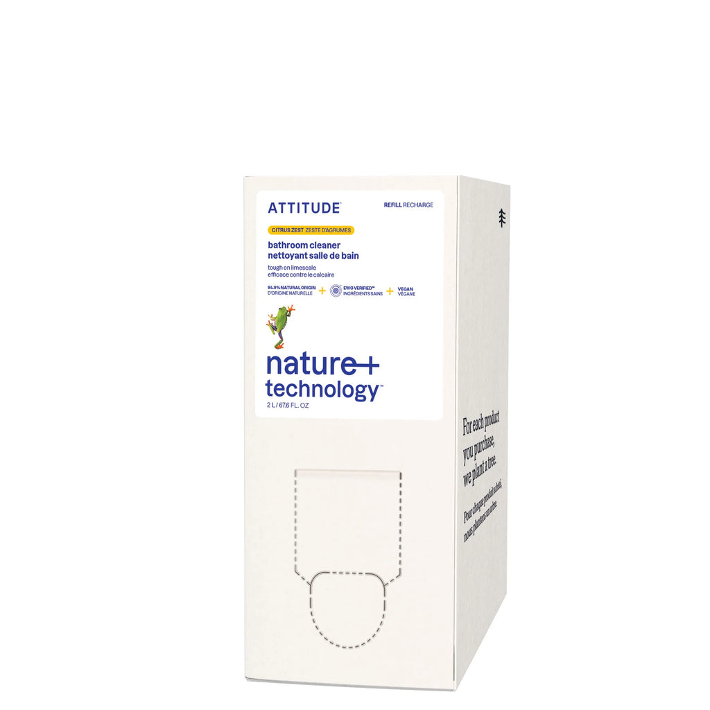 Nettoyant salle de bain - Zeste d'agrumes - Éco-Recharge - 2 L
