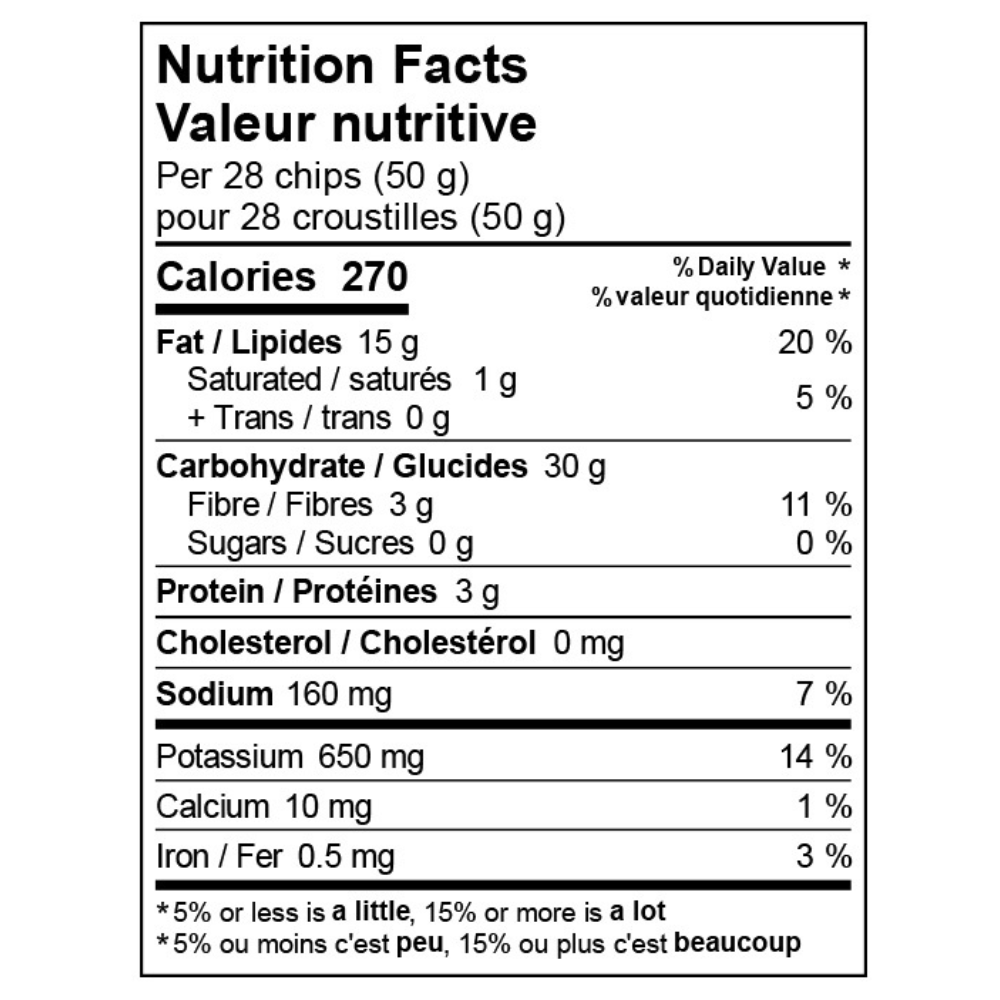 Chips - Sel de Mer - 170 g