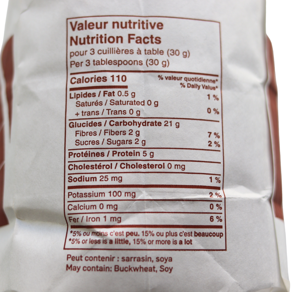 Farine de blé entier 85% 2 kg