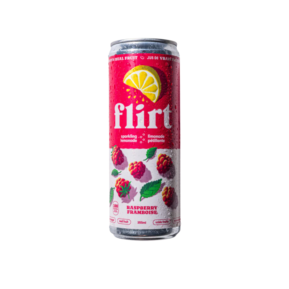 Limonade Pétillante Framboise - 355 mL