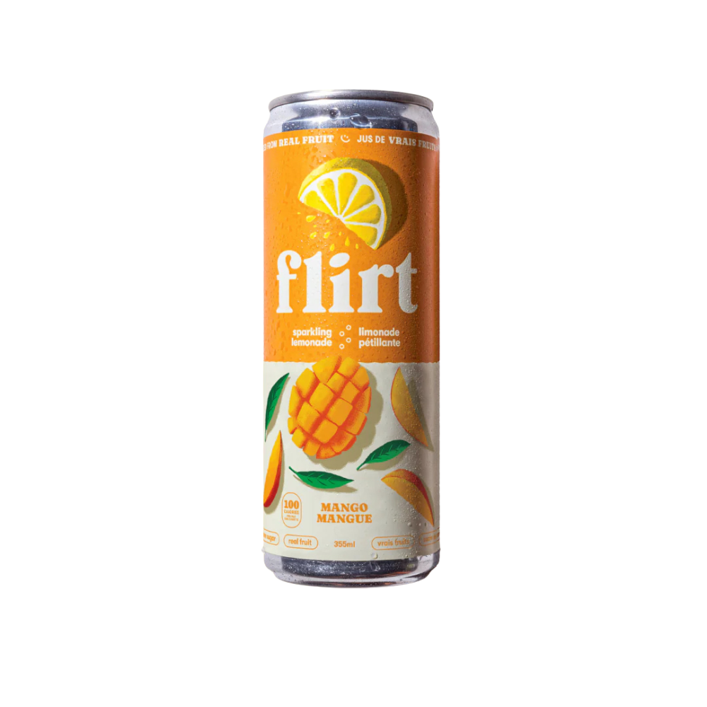 Limonade Pétillante Mangue - 355 mL