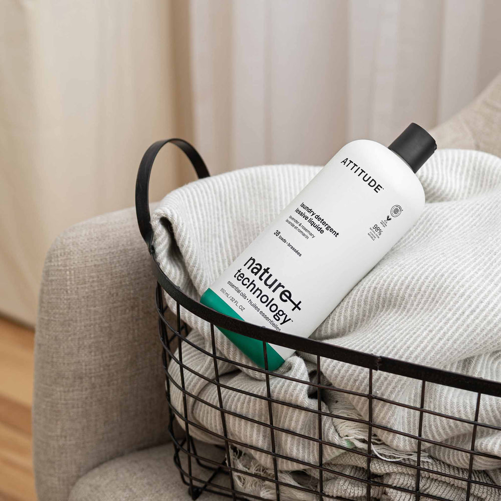 Lessive liquide - huiles essentielles - Lavande et romarin - Aluminium - 40 brassées