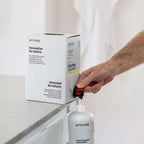 Lessive liquide - huiles essentielles - Géranium et citronnelle - Recharge - 80 brassées