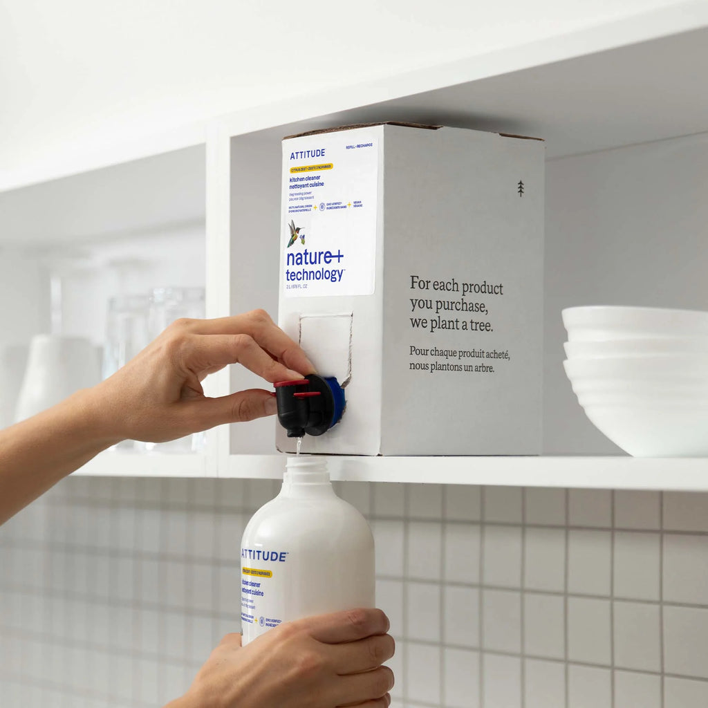 Nettoyant Cuisine - Zeste d'argumes - Éco-Recharge 2 L