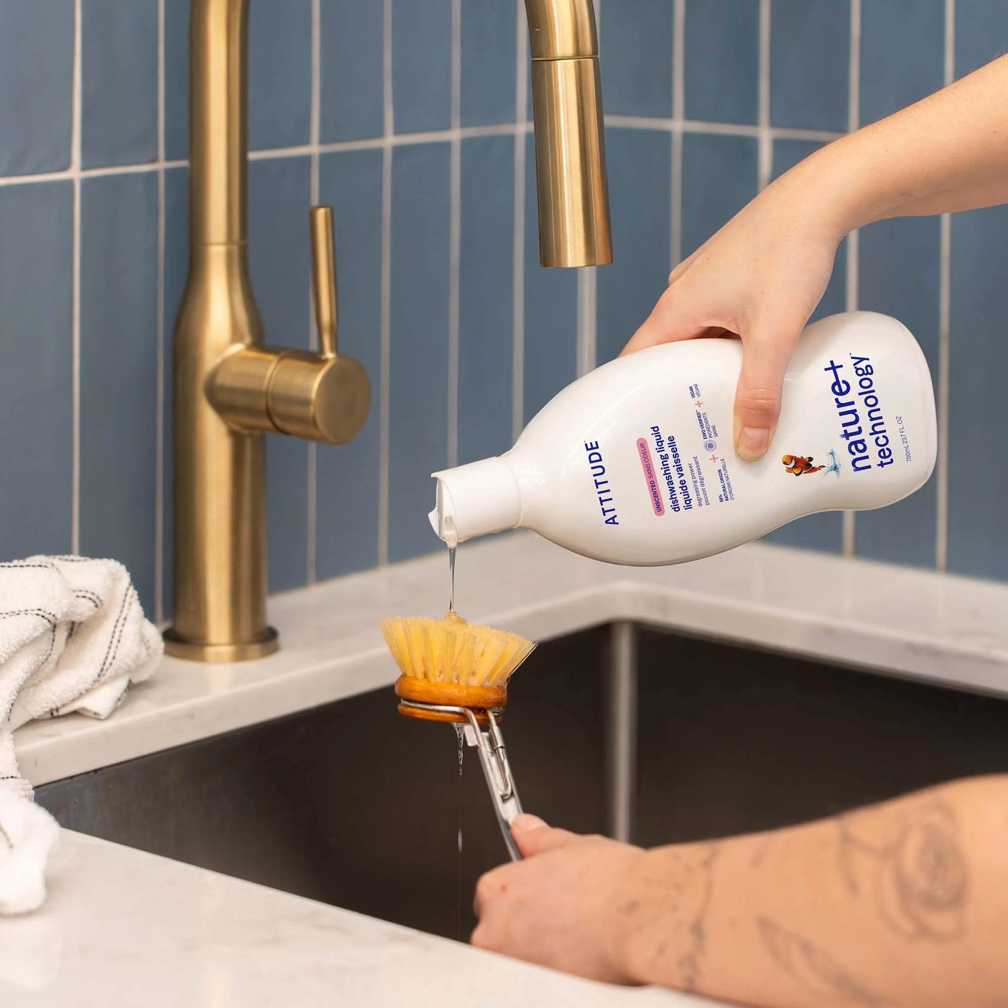 Liquide vaisselle - Coriandre et olive - 700 mL