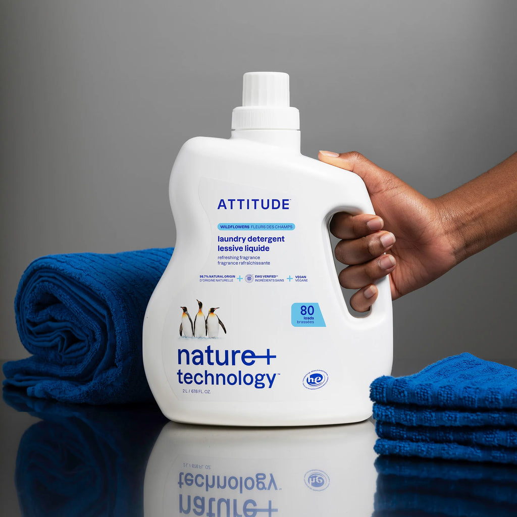 Détergent à lessive - Fleurs des champs - Plastique - 80 brassés