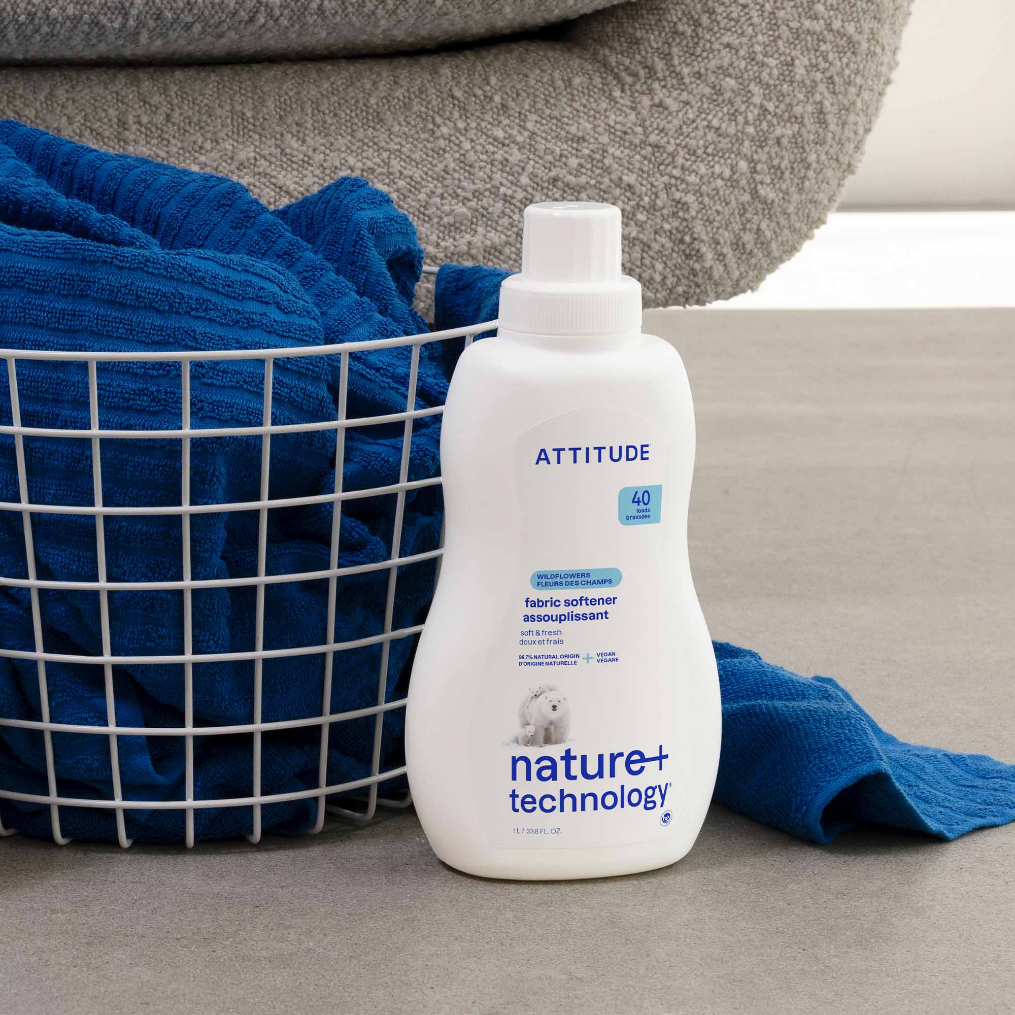 Assouplissant - Sans odeur - Plastique - 40 brassées