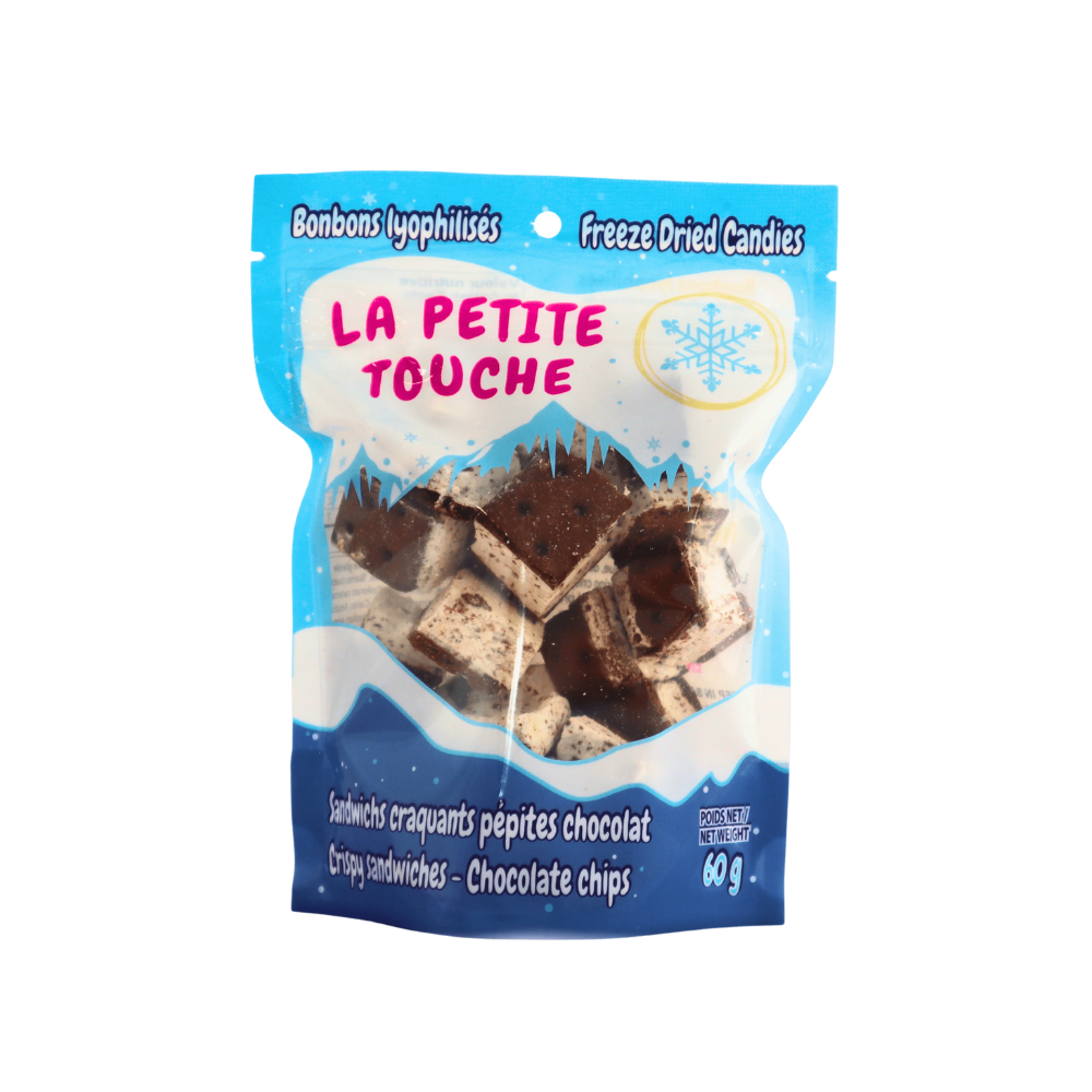 Sandwich craquant vanille pépites - 60 g