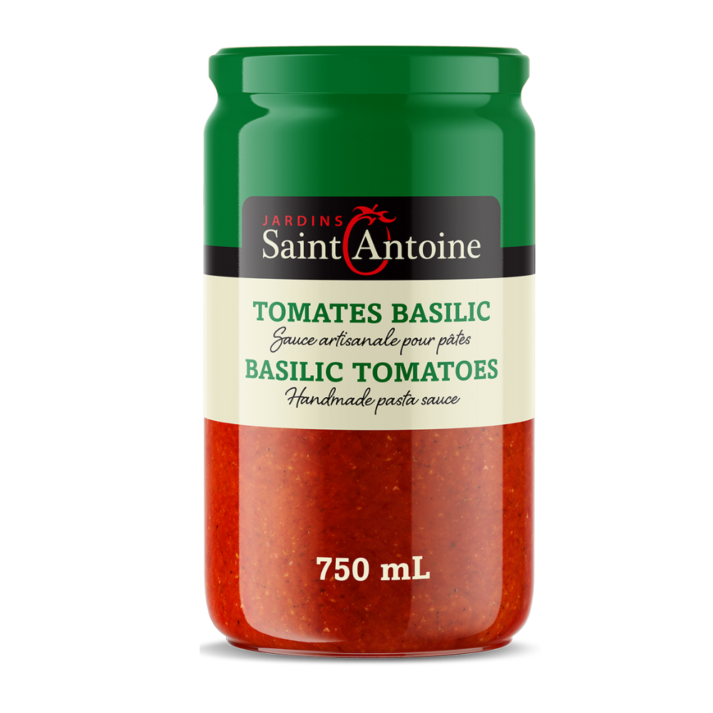 Sauce Tomates & Basilic - 750 mL