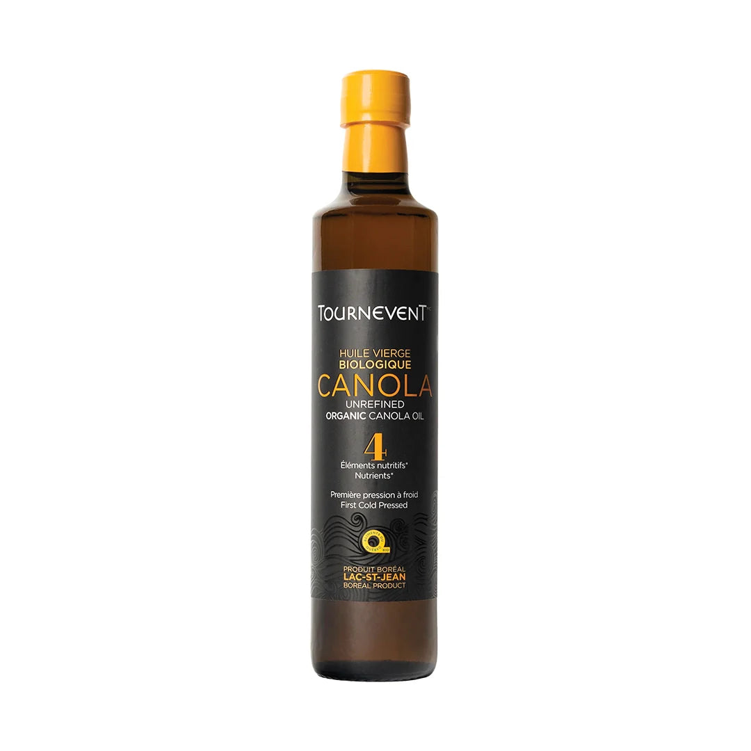 Huile vierge de canola biologique - 500 mL