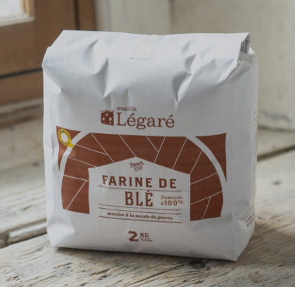 Farine de blé entier 100% 2 kg