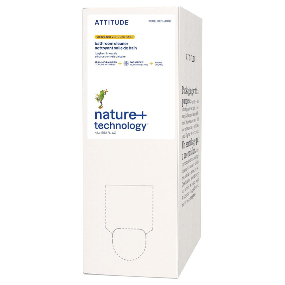 Nettoyant salle de bain - Zeste d'agrumes - Éco-Recharge - 4 L